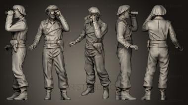 Military figurines (STKW_0093) 3D model for CNC machine